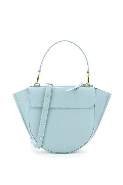 Wandler Medium Hortensia Shoulder Bag In Light Blue
