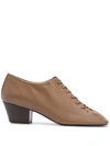LEMAIRE HEELED LACE-UP SHOES