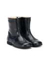 Gallucci Perforated Ankle Boots In Blue