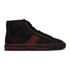 Gucci Tennis 1977 Off The Grid High Top Sneaker In Black Berry