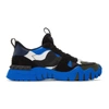 VALENTINO GARAVANI VALENTINO BLACK AND BLUE VALENTINO GARAVANI ROCKRUNNER PLUS SNEAKERS