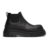 Bottega Veneta Black Low 'the Tire' Chelsea Boots