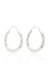 ALL BLUES WOMEN'S SNAKE STERLING SILVER EARRINGS,816836