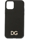 Dolce & Gabbana Crystal-embellished Logo-plaque Iphone Xs Max Case In Black