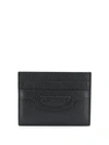 BALENCIAGA NEO CLASSIC GRAINED LEATHER CARDHOLDER