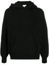 Barrie Ideal Rib-trimmed Oversized Hoodie In Black