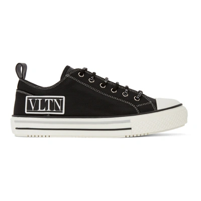 Valentino Garavani 'vltn' Giggies Low Sneakers In Black