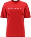Kirin Personal Dj Print T-shirt In Red