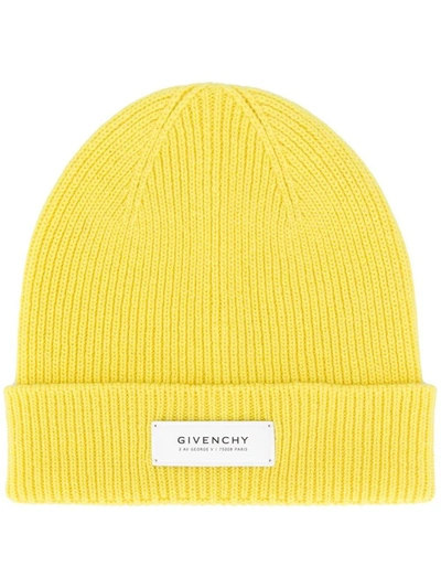 Givenchy Men's Yellow Wool Hat
