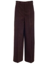 RICK OWENS RICK OWENS WOMEN'S BROWN PANTS,RP20F2312CW44 42