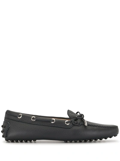 Tod's Gommino Driving Shoes In Black