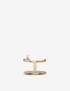 Repossi Serti Sur Vide 18kt Rose Gold Ring With Diamonds In Pink Gold 18k