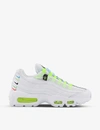 NIKE AIR MAX 95 SUEDE AND MESH TRAINERS,R03648188