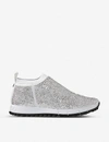 Jimmy Choo Nowary Crystal Embellished Slip-on Sneaker
