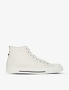 THE KOOPLES HIGH-TOP CANVAS TRAINERS,R03638214