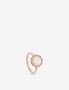 ASTLEY CLARKE PALOMA 18CT ROSE-GOLD PLATED MOONSTONE RING,R00101956