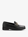 CLAUDIE PIERLOT AMALICE LEATHER LOAFERS,R03631250