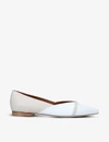 MALONE SOULIERS COLETTE LEATHER FLATS,R00129541