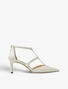 JIMMY CHOO SAONI 65 LEATHER COURTS,R03662641