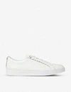 TED BAKER TILLY SCALLOPED-TRIM LEATHER LOW-TOP TRAINERS,R00112068