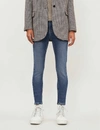 Whistles Womens Denim Sculpted Skinny High-rise Jeans 34 In Denim