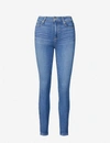 PAIGE HOXTON ANKLE SKINNY HIGH-RISE JEANS,R02888111