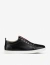 CHRISTIAN LOUBOUTIN CHRISTIAN LOUBOUTIN WOMEN'S BLACK F.A.V FIQUE A VONTADE LEATHER LOW-TOP TRAINERS,38685551