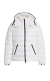 Moncler Bady Padded Zipped Jacket In White