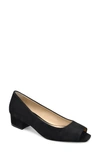 ETIENNE AIGNER EVELYN OPEN TOE PUMP,70283