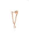 ANITA KO 18KT ROSE GOLD OLIVIA DIAMOND DROP EARRING