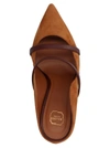 MALONE SOULIERS MALONE SOULIERS WOMEN'S BROWN PUMPS,MAUREEN8537WALNUTMAHOGANY 38