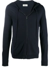 Zadig & Voltaire Clash Hooded Jacket In Blue
