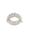 Ambush Chain-link Ring In Silver
