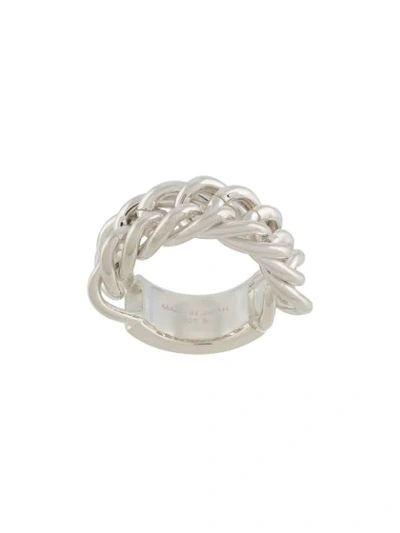 Ambush Chain-link Ring In Silver