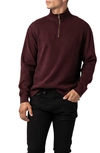 Rodd & Gunn Alton Ave Regular Fit Pullover Sweatshirt In Claret