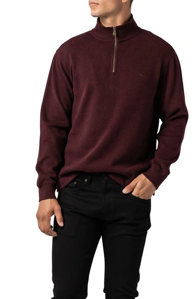 Rodd & Gunn Alton Ave Regular Fit Pullover Sweatshirt In Claret