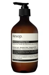Aesop Geranium Leaf Body Balm, 16.9 Oz./ 500 ml In Colorless