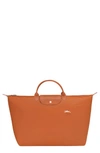 Longchamp Le Pliage Club Tote In Rust