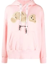 PALM ANGELS PALM ANGELS BEAR OVER HOODIE