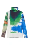 AMBUSH TIE DYE TURTLENECK TOP,BMAB002F20JER0018400