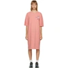 BRAIN DEAD PINK THE NORTH FACE EDITION RINGER T-SHIRT DRESS