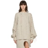 ANDERSSON BELL BEIGE WOOL OVERSIZED ANNA SWEATER