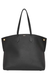 BURBERRY LARGE SOCIETY GRAINY LEATHER TOTE,8032163