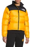 The North Face Nuptse 1996 Packable Shiny Quilted Down Jacket In Yellow