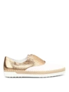 TOD'S TOD'S SLIP ON OXFORD SHOES