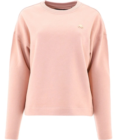 Moose Knuckles Pink Cotton Sweatshirt