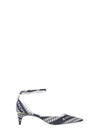 GIVENCHY GIVENCHY CHAIN PRINT KITTEN HEELS PUMPS