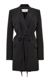 VALENTINO WOMEN'S BELTED WOOL BLAZER,823672