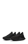 Nike React Infinity Run Flyknit Running Shoe In Black/black/black