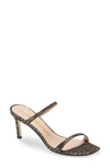 Stuart Weitzman Aleena Slide Sandal In Gold